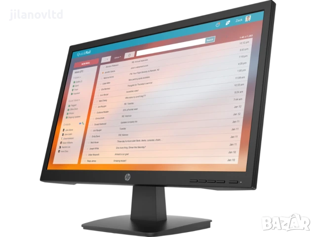Монитор HP P22v G4 1920x1080 с 12 месеца гаранция, снимка 2 - Монитори - 50896953