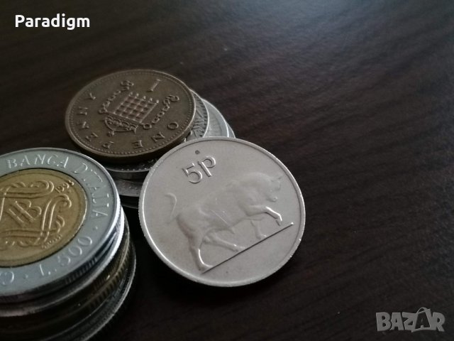 Монета - Ирландия - 5 пенса | 1976г.