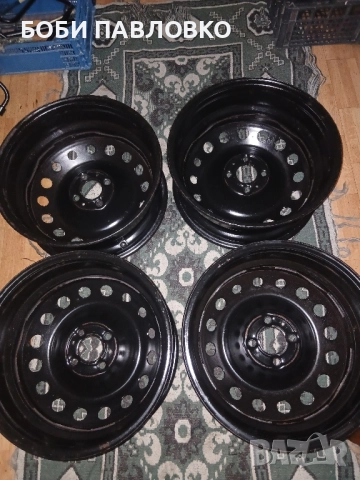 16цола оргинални стоманени джанти дачия,рено , снимка 12 - Гуми и джанти - 52189642