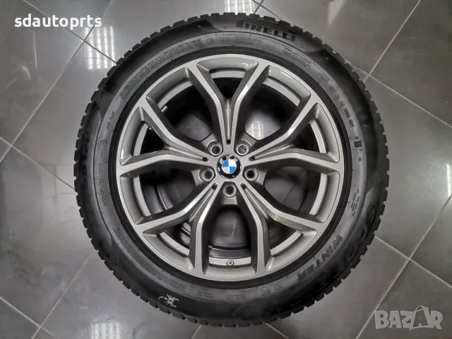 19” Зимен К-т BMW Джанти Style 735 Гуми Pirelli 2021 Датчици БМВ X5 G05 X6 G06, снимка 4 - Гуми и джанти - 47621226