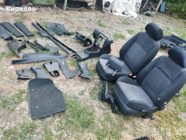 Интериорни черни пластмаси за Шкода Октавия 1 Фейс, снимка 3 - Части - 51036571