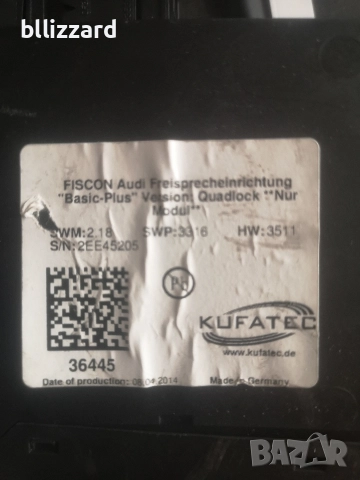 Audi q5,A4, q3, hansfree, bluetooth