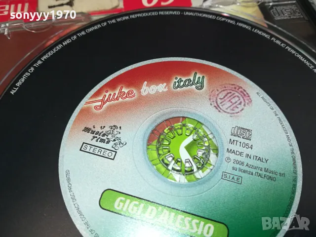 GIGI DALESSIO CD 0804251602, снимка 10 - CD дискове - 49812844