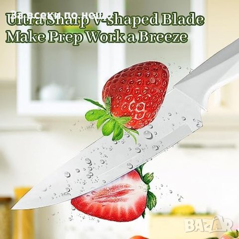 Нов Комплект от 7 части готварски кухненски ножове Дом кухня, снимка 4 - Други стоки за дома - 42990775