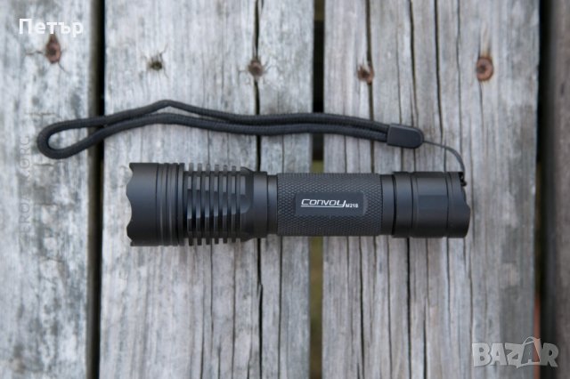 Мощен фенер Convoy M21B XHP70.3 HI комплект с батерия и зарядно, снимка 2 - Оборудване и аксесоари за оръжия - 28168140