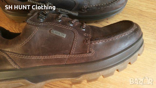 ECCO RUGGED TRACK GORE-TEX Leather Shoes размер EUR 42 естествена кожа водонепромокаеми - 512, снимка 5 - Ежедневни обувки - 43718784