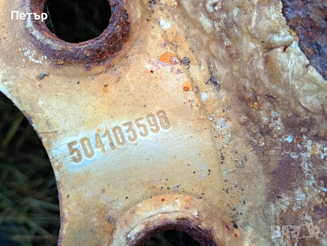 3 броя железни джанти 16ски Iveco daily 2014+ , снимка 8 - Гуми и джанти - 52022940