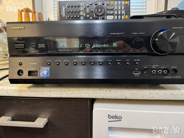 Onkyo TX NR708, снимка 8 - Ресийвъри, усилватели, смесителни пултове - 44847102