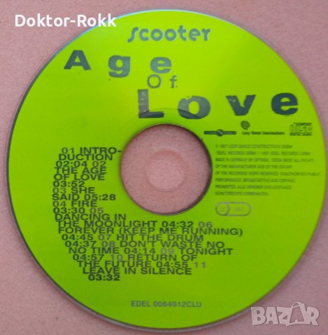 Scooter – Age Of Love (1997, CD)