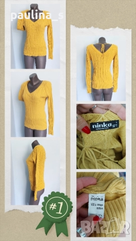 Три различни броя / Сезонен дамски пуловер , снимка 13 - Блузи с дълъг ръкав и пуловери - 51744808