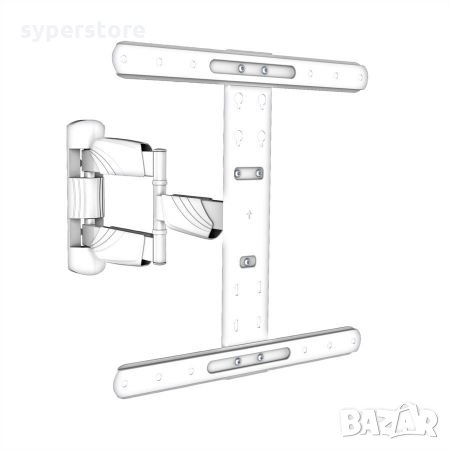 Универсална стойка за Телевизор 32 - 55" Roline 17.99.1149 Стенна за TV до 35 кг. Бяла, снимка 2 - Стойки, 3D очила, аксесоари - 33345524