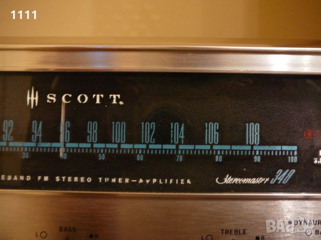 SCOTT 348, снимка 5 - Ресийвъри, усилватели, смесителни пултове - 35323904