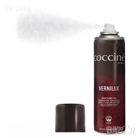 Coccinè Vernilux Спрей за почисване и полиране на лачена кожа, Безцветен 250 ml, снимка 2 - Други - 43601324