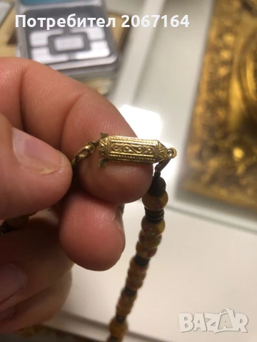 Гердан от художествено стъкло, снимка 10 - Колиета, медальони, синджири - 51020605