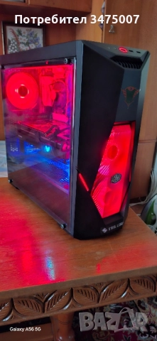 Мощен геймърски компютър. AMD RX 6800 16GB; Intel Core i5 11400F