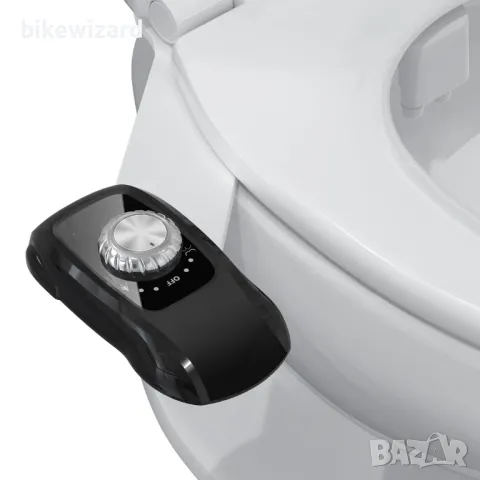 BYRISON - Неелектрическа тоалетна с биде - Японска тоалетна с двойни дюзи НОВО