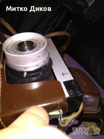 Смяна 8 СССР фотоапарат от соца с кожен калъф като нов, снимка 6 - Фотоапарати - 49799762