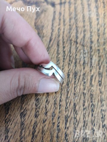 Сребърен пръстен (12), снимка 7 - Пръстени - 37689067