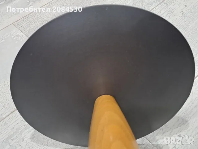 Помощна маса дърво и стомана/Австрия , снимка 5 - Маси - 48950321