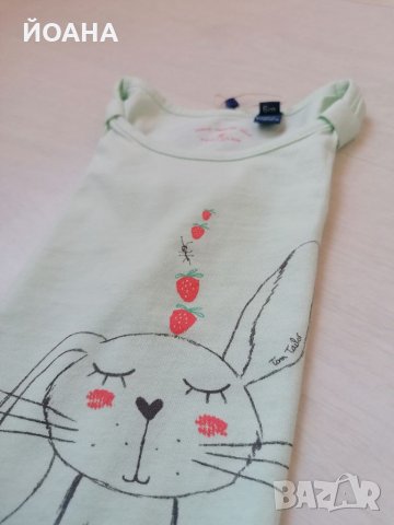 Потниче за момиче Tom Tailor🍓, снимка 5 - Бебешки блузки - 33532357