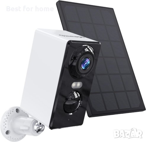 Elemage ZS- GQ3 2K камера акумулаторна със соларен панел.