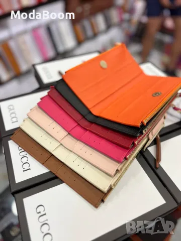 Gucci дамски портмонета с кутия , снимка 4 - Портфейли, портмонета - 48122529