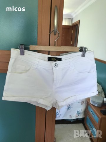 LTB Little Big,деним,бели къси панталонки, снимка 1 - Къси панталони и бермуди - 33487058