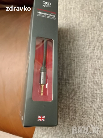 Кабел QED Performance 3.5 мм удължител - 5 м, снимка 2 - Слушалки и портативни колонки - 52613874