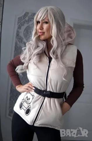 дамски елек Teddy bear , снимка 5 - Елеци - 50425884