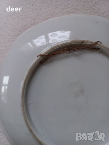 Порцеланова чиния за стена"Събирачки на класове", снимка 4 - Картини - 43306428