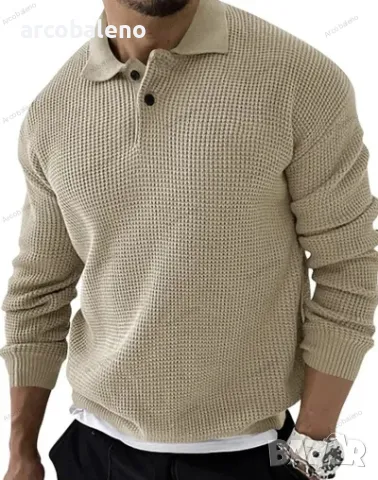 Мъжка модна преходна блуза  с дълъг ръкав, 5цвята , снимка 8 - Блузи - 47336343