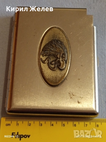 Метална ретро табакера с орел много красива за КОЛЕКЦИЯ ДЕКОРАЦИЯ 49033, снимка 8 - Други ценни предмети - 52263936