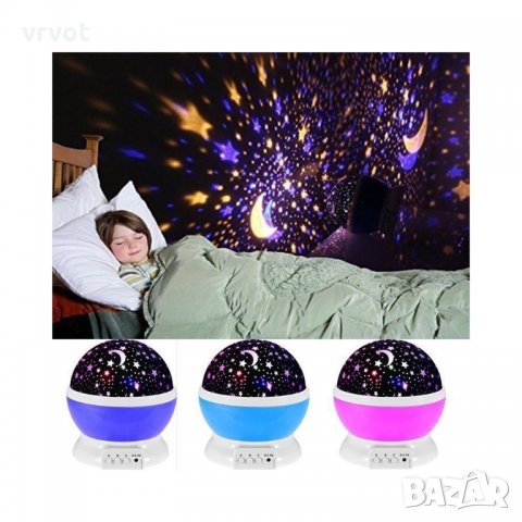 Dream Rotating Projection Lamp - Star Master от ново поколение! , снимка 6 - Детски нощни лампи - 27753969
