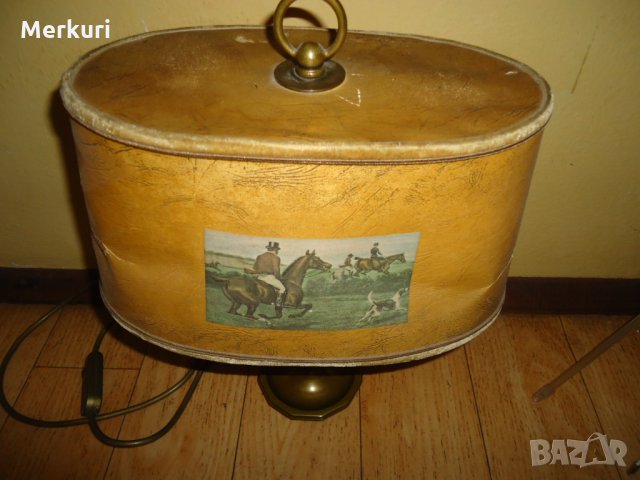 Стара английска нощна лампа, снимка 4 - Други - 35057212