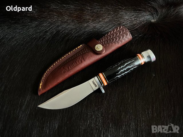 Среден ловен нож Marbles Horn MR461.  , снимка 1 - Ножове - 43779949