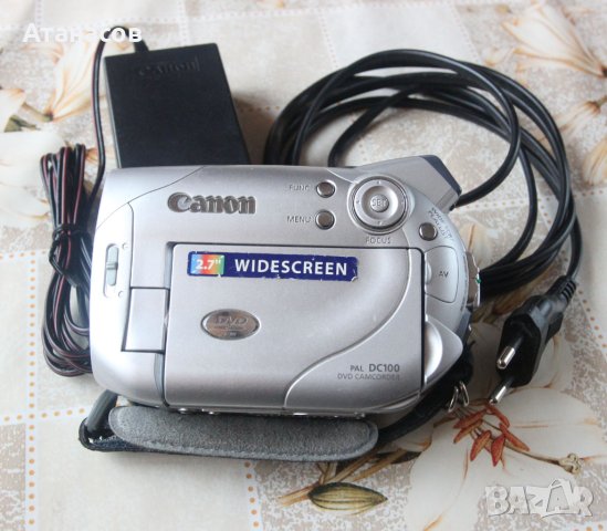 Canon Dc100 Camcorder - малки ДВД дискове, снимка 3 - Камери - 44013799