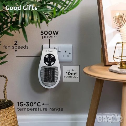 Мощна LED Портативна мини преносима печка с дистанционно, снимка 8 - Отоплителни печки - 43100597