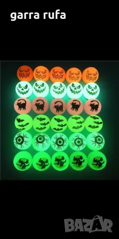  подскачащи светещи топчета хелоуин коледа, снимка 9 - Декорация за дома - 47573445