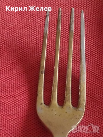 Стара вилица от соца за КОЛЕКЦИЯ ДЕКОРАЦИЯ БИТОВ КЪТ 42094, снимка 2 - Други ценни предмети - 43862663