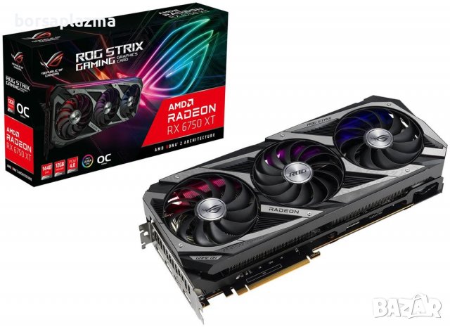 GIGABYTE AORUS Radeon RX6750 XT ELITE 12GB, снимка 13 - Видеокарти - 36796778