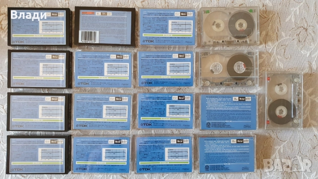 Нови аудио касети TDK MA-R, Sony, BASF, Fuji, Maxell, Philips, снимка 2 - Аудио касети - 51798632