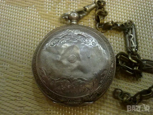СРЕБЪРЕН ТУРСКИ ДЖОБЕН ЧАСОВНИК, снимка 6 - Антикварни и старинни предмети - 49430743