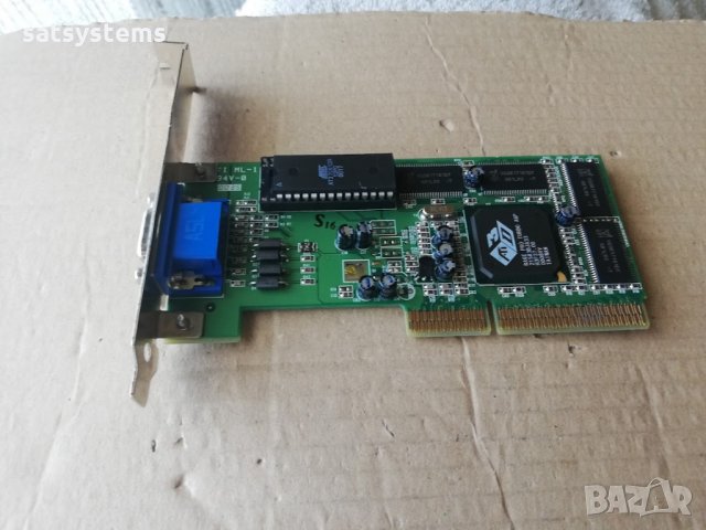 Видео карта ATI 3D Rage Pro Turbo 8MB AGP, снимка 5 - Видеокарти - 33646108