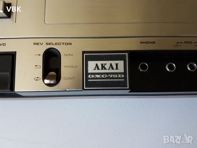 Akai GXC-75D Stereo Cassette Deck Recorder Vintage, снимка 18 - Декове - 37635884