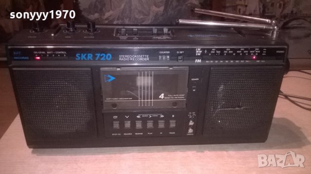 RFT INCOMS SKR 720-РЕТРО КОЛЕКЦИЯ, снимка 3 - Радиокасетофони, транзистори - 27833404