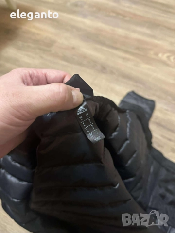 НОВО Мъжко пухено яке ADIDAS VARILITE HOODED JACKET, S размер, снимка 6 - Якета - 52403963