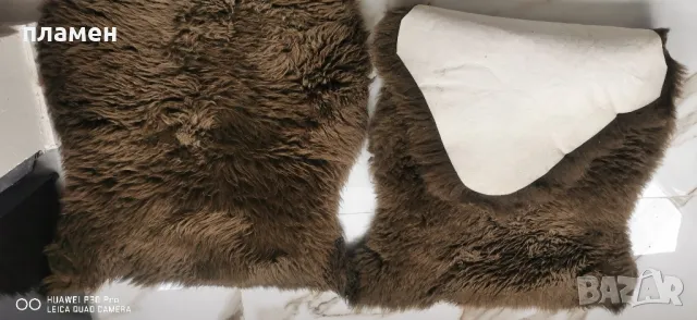 2бр агнешки кожи, снимка 1