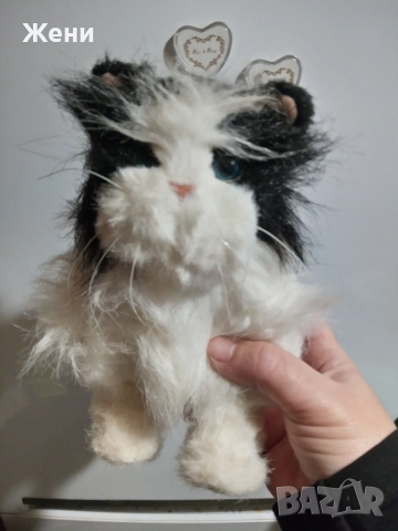 💖Интерактивна плюшена котка FurReal Friends Hasbro LULU , снимка 2 - Музикални играчки - 44927999