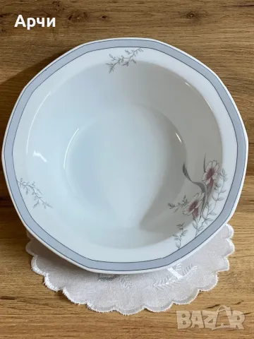 Баварски порцеланови чинии -Wunsiedel, снимка 5 - Чинии - 48365718