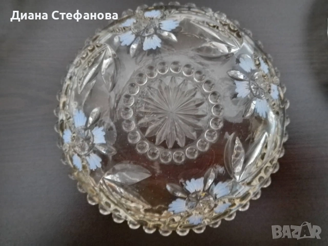 Стъклени купички за ядки, снимка 3 - Други - 53595076